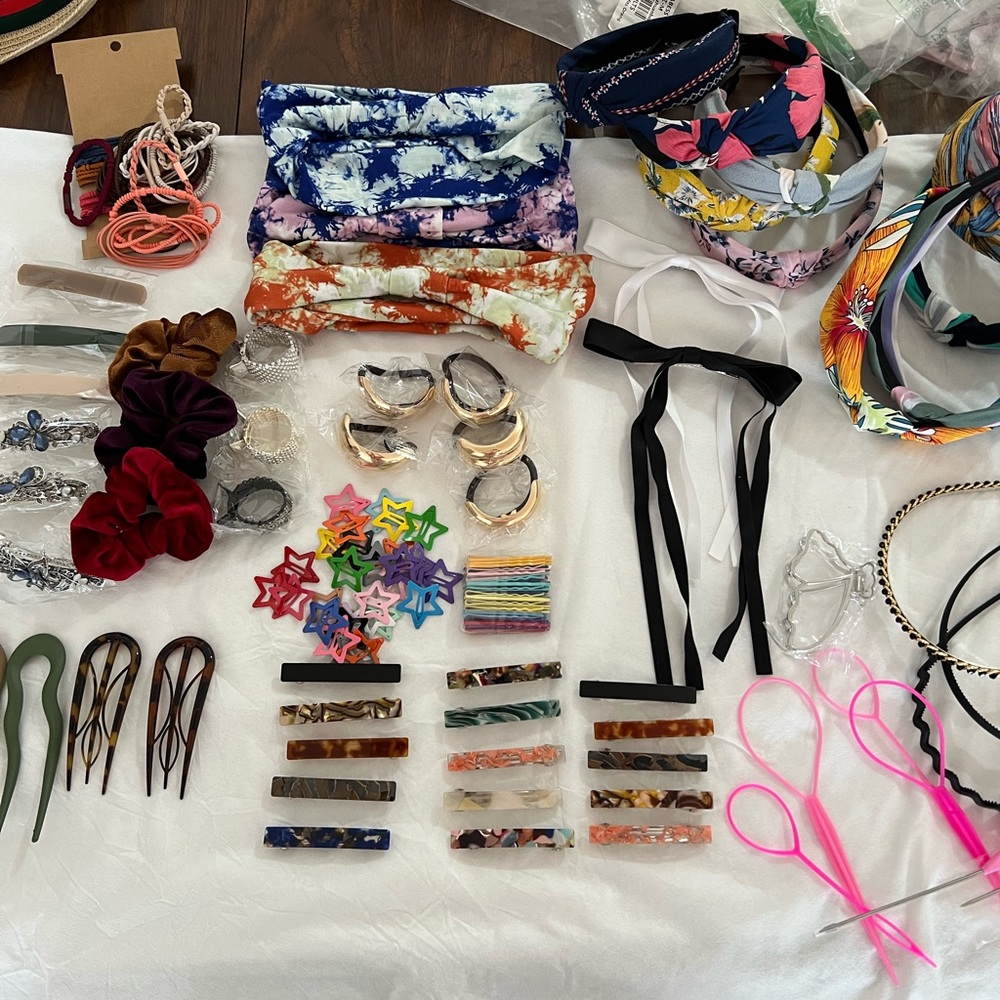 A huge bundle of Women's Hair Accessories